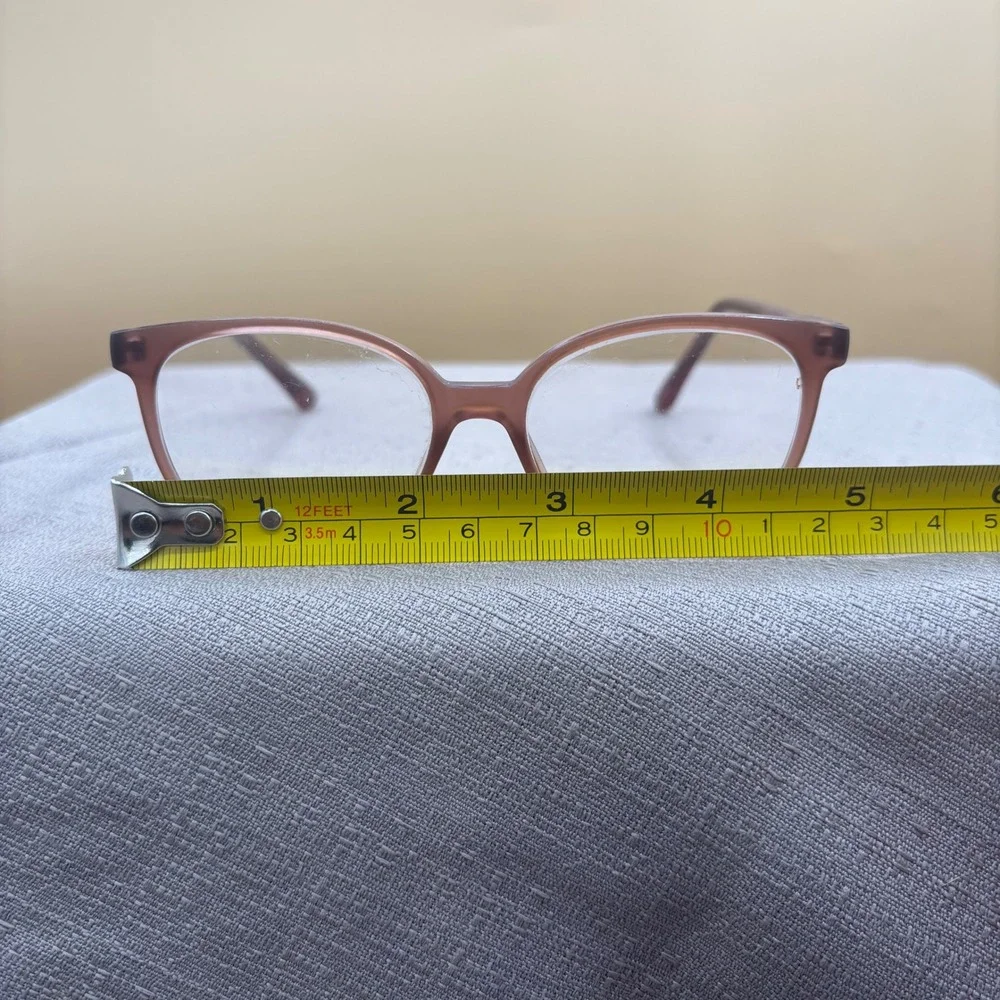 Enhance Rose Eyeglass Frames Women Medium Mauve Pink Excellent Dark Academia
